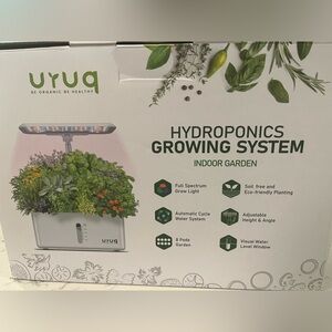 URUQ INDOOR GARDEN HYDROPONIC GROWIJG SYSTEM.